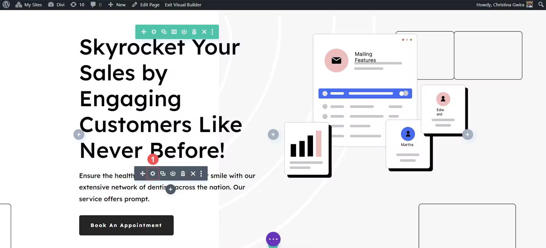 编辑Hero部分内容文本模块 编辑Hero部分内容文本模块