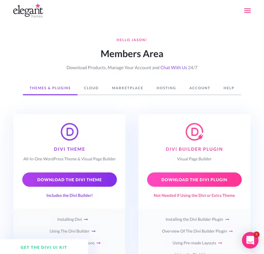 elegantthemes会员区域 elegantthemes会员区域