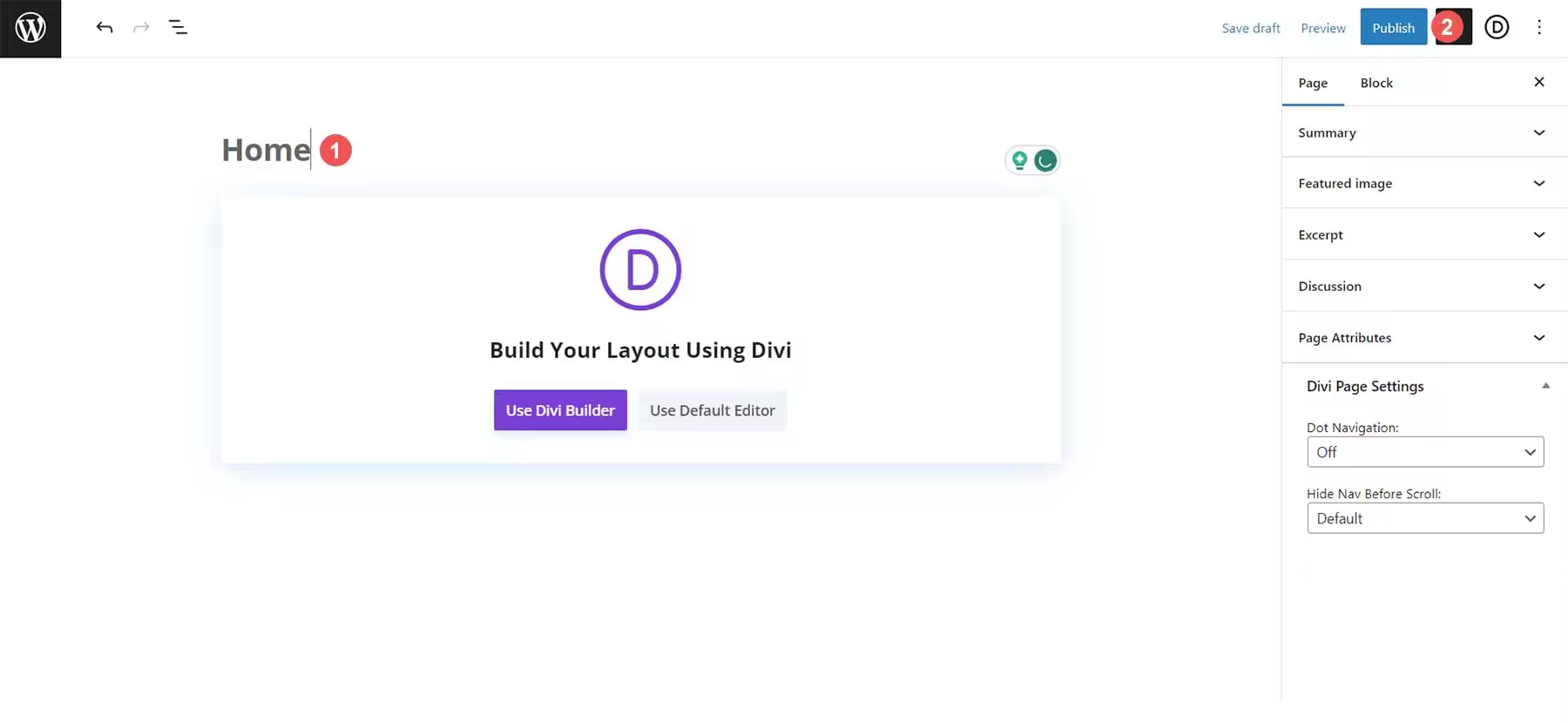 命名并发布页面 命名并发布页面